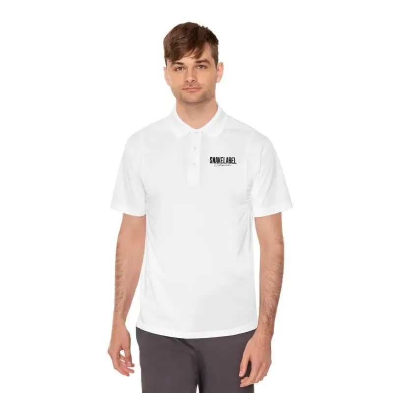 Men's Sport Polo snake  Shirt | Moisture-Wicking Polyester Fabric | Lightweight & Stylish