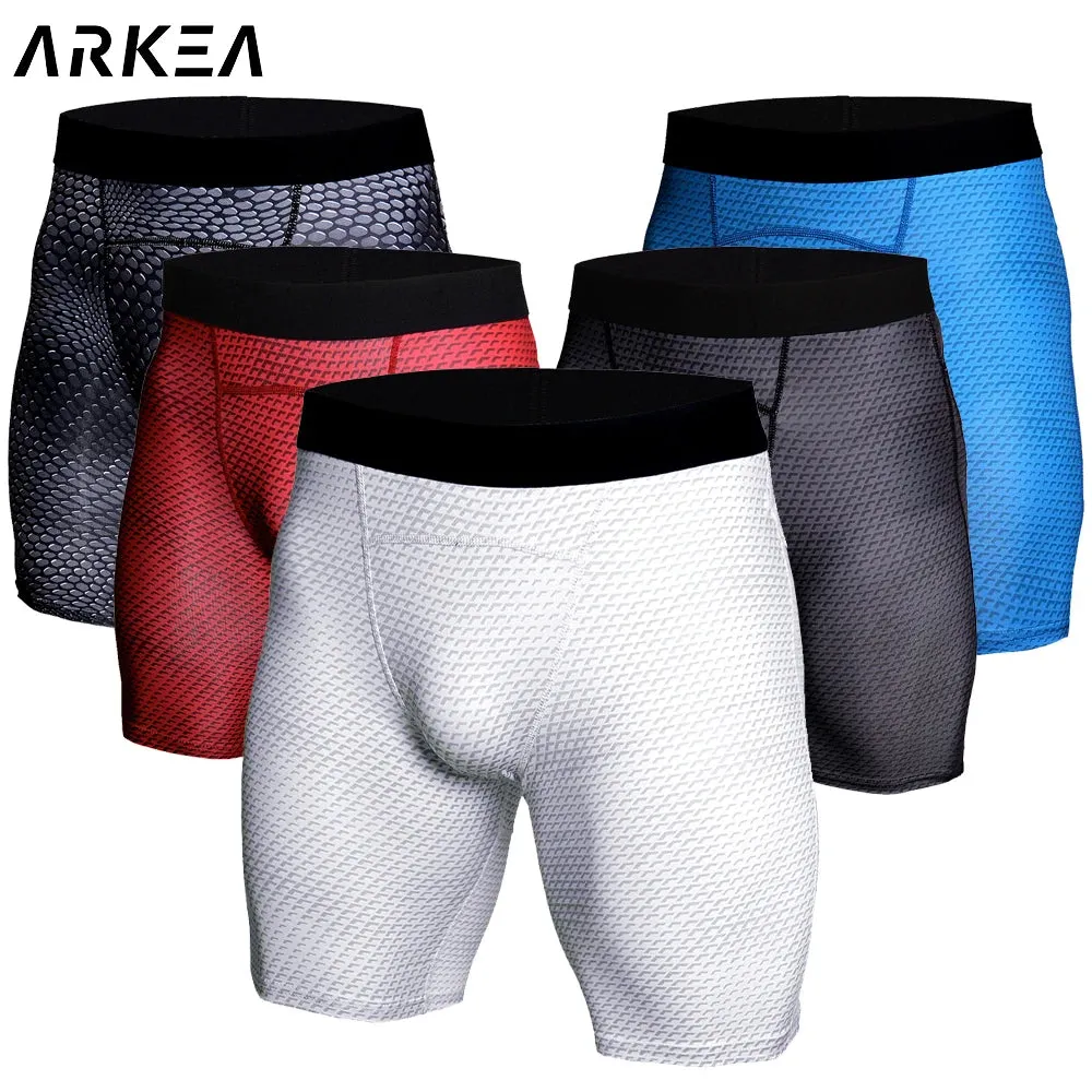 Men's Sports Tights Quick Dry Fitness Shorts Compression Sportswear