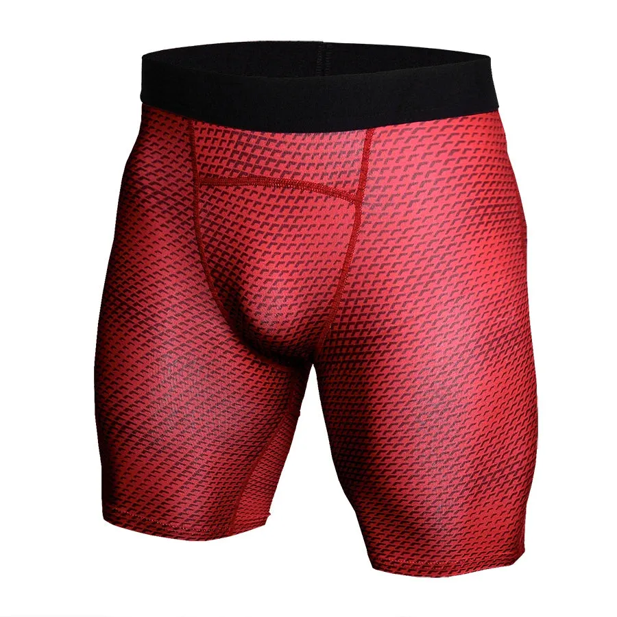 Men's Sports Tights Quick Dry Fitness Shorts Compression Sportswear
