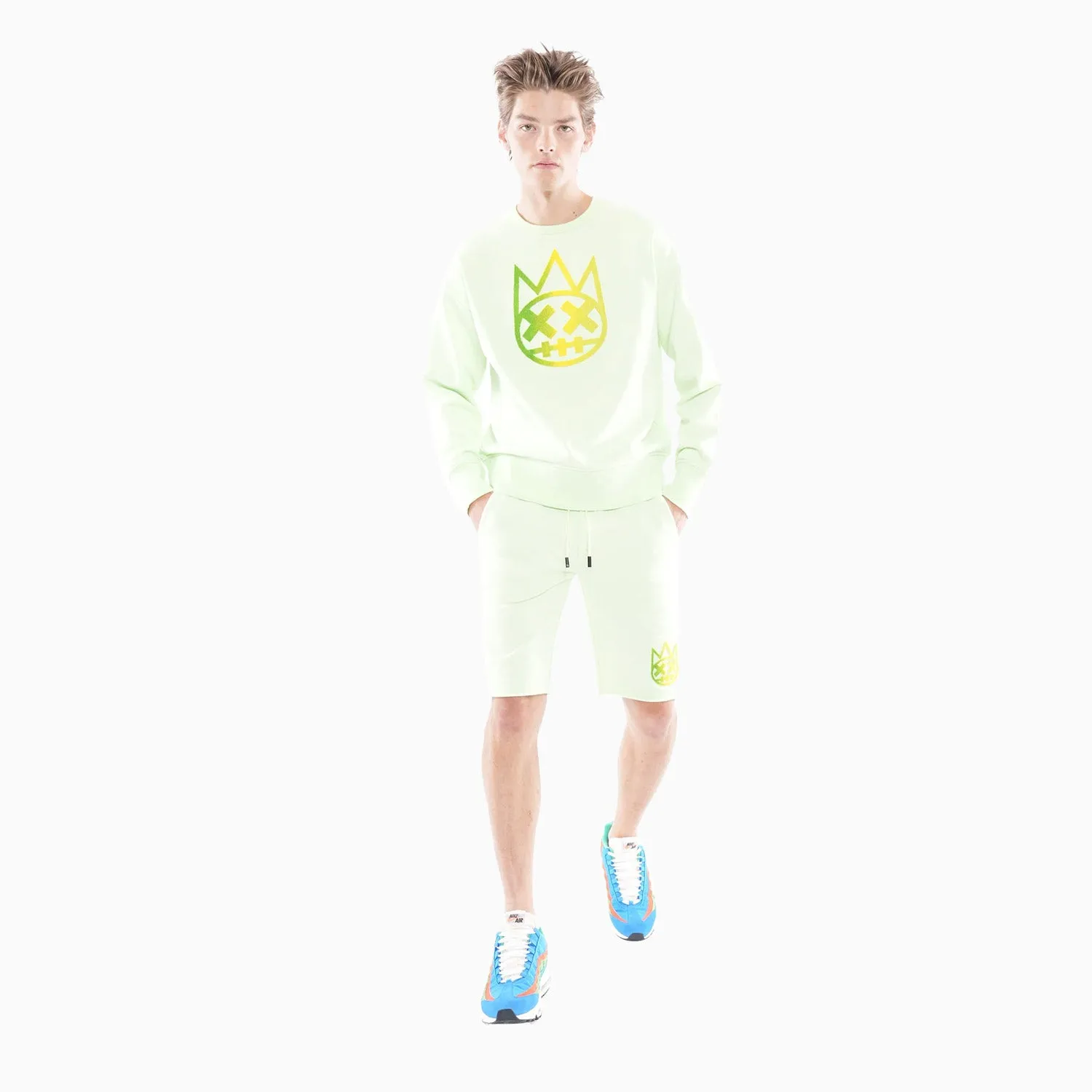 Men's Sweatshorts in Patina Green