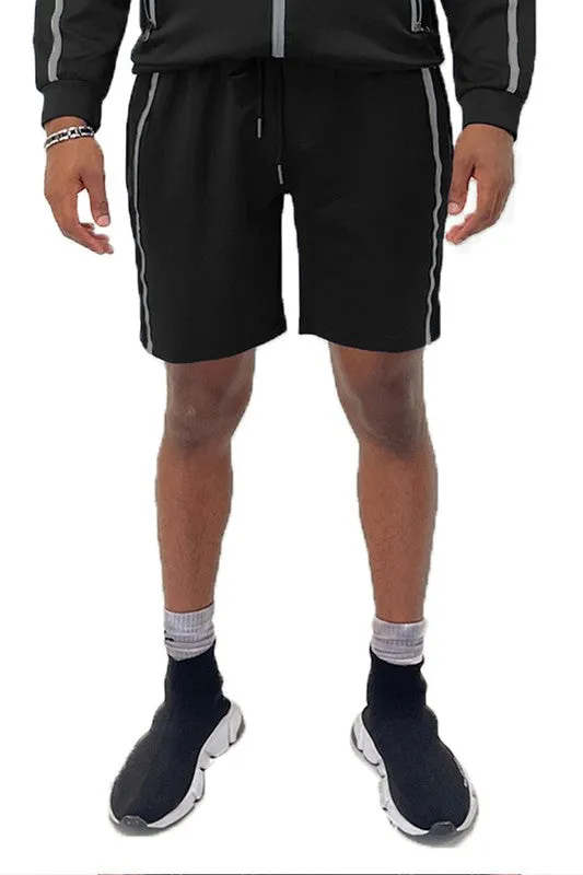 Men's Taped Stripe Shorts
