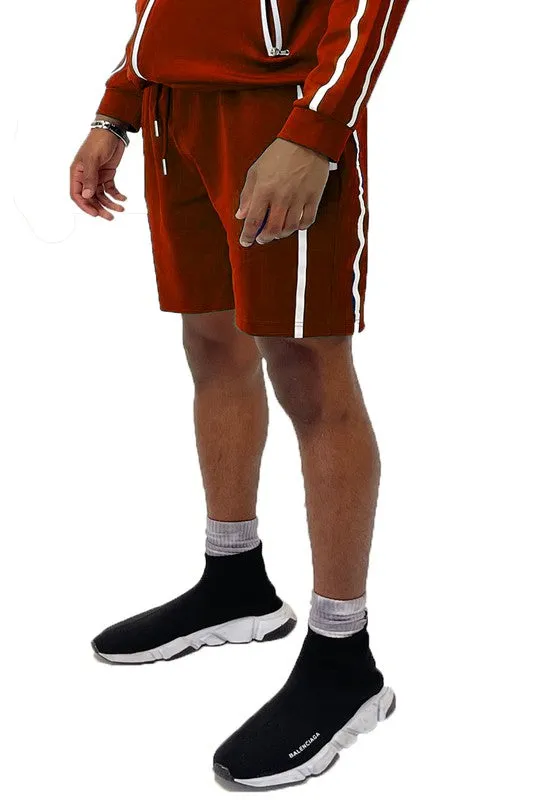 Men's Taped Stripe Shorts