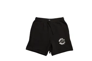 Men's WORTH IT Circle Black Sweatshorts