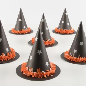 Meri Meri Festooning Witch Party Hats (Set of 6)