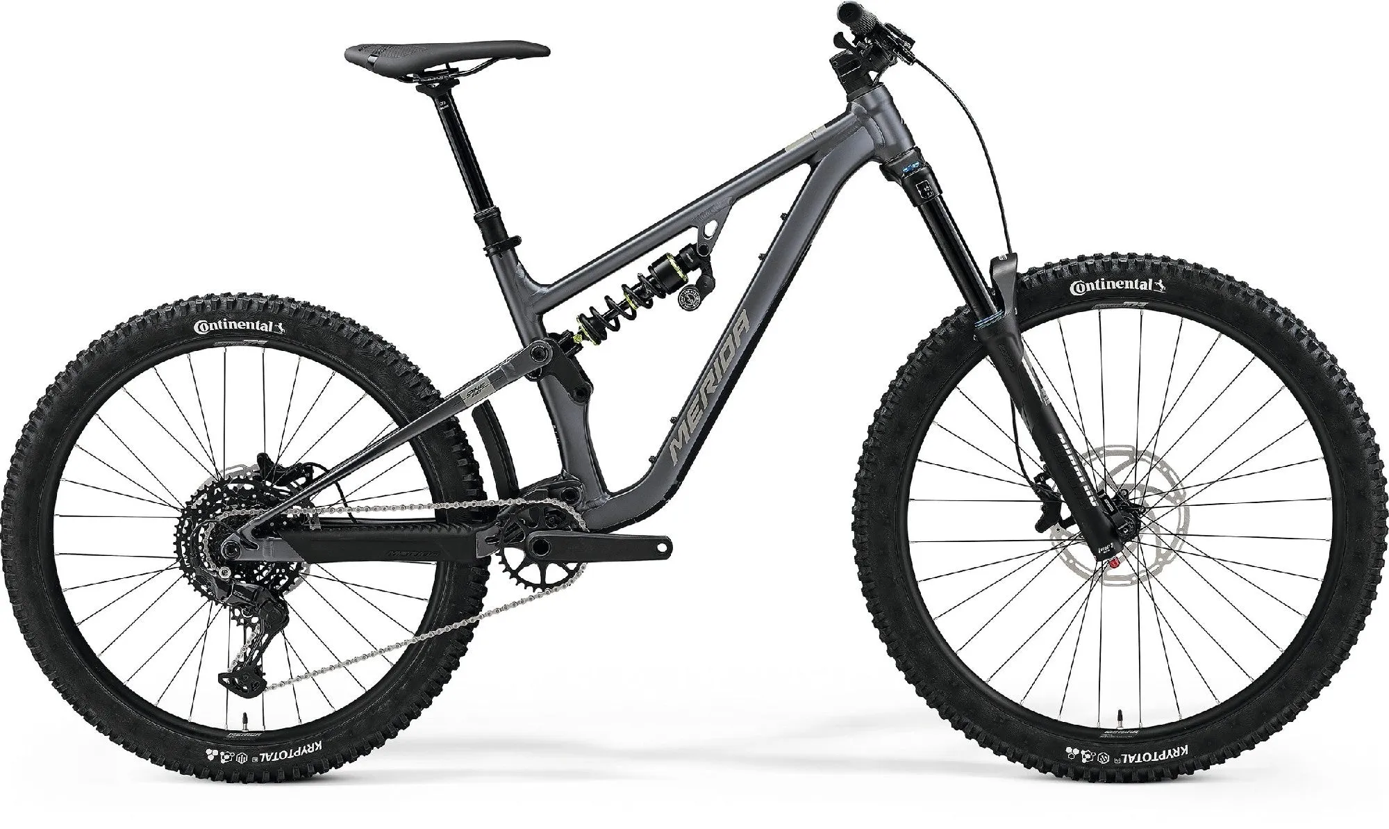 Merida One Sixty Fr 400 Silk Dark Silver/grey/black 2024