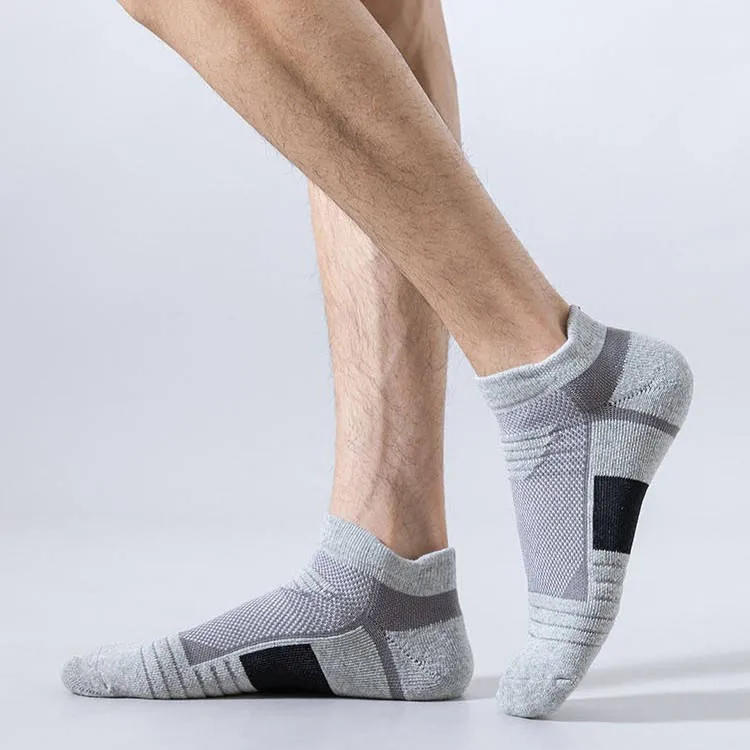 Mesh Breathable Cushioned Walking Ankle Socks | 3 Pairs