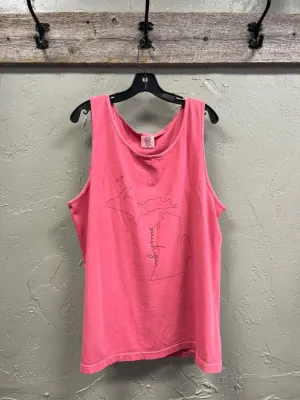 MICHIGAN SLEEVELESS TOP