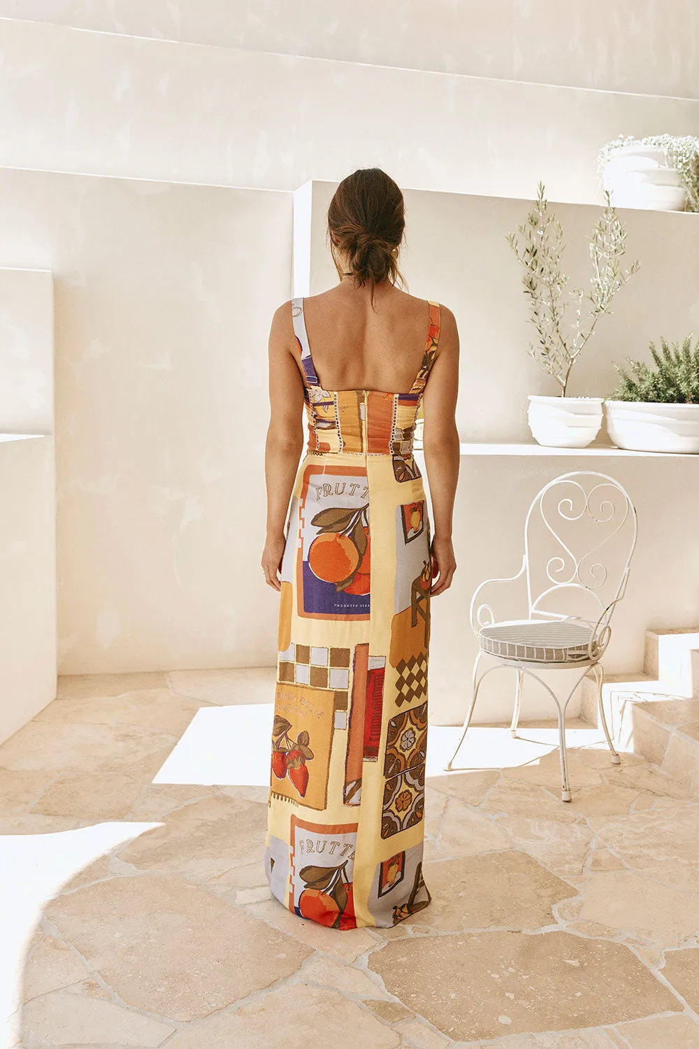 Milana Dress - Villagio Yellow