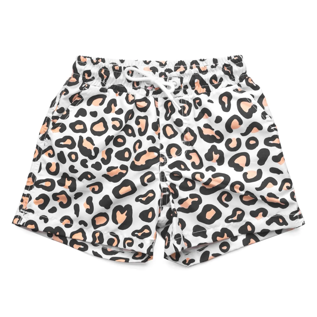 Mini Hank Board Shorts Final Sale - Safari Leopard