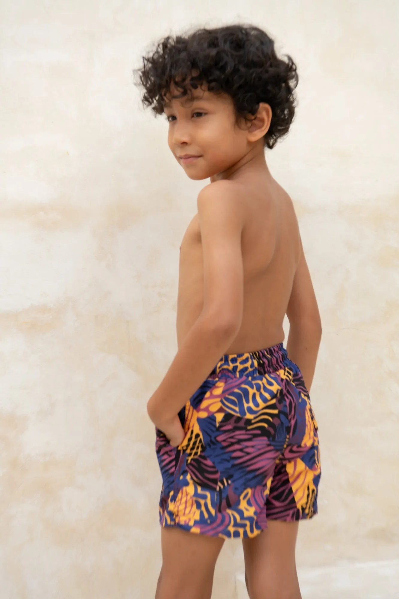 Mini Hank Board Shorts Final Sale - Weaving Wilderness
