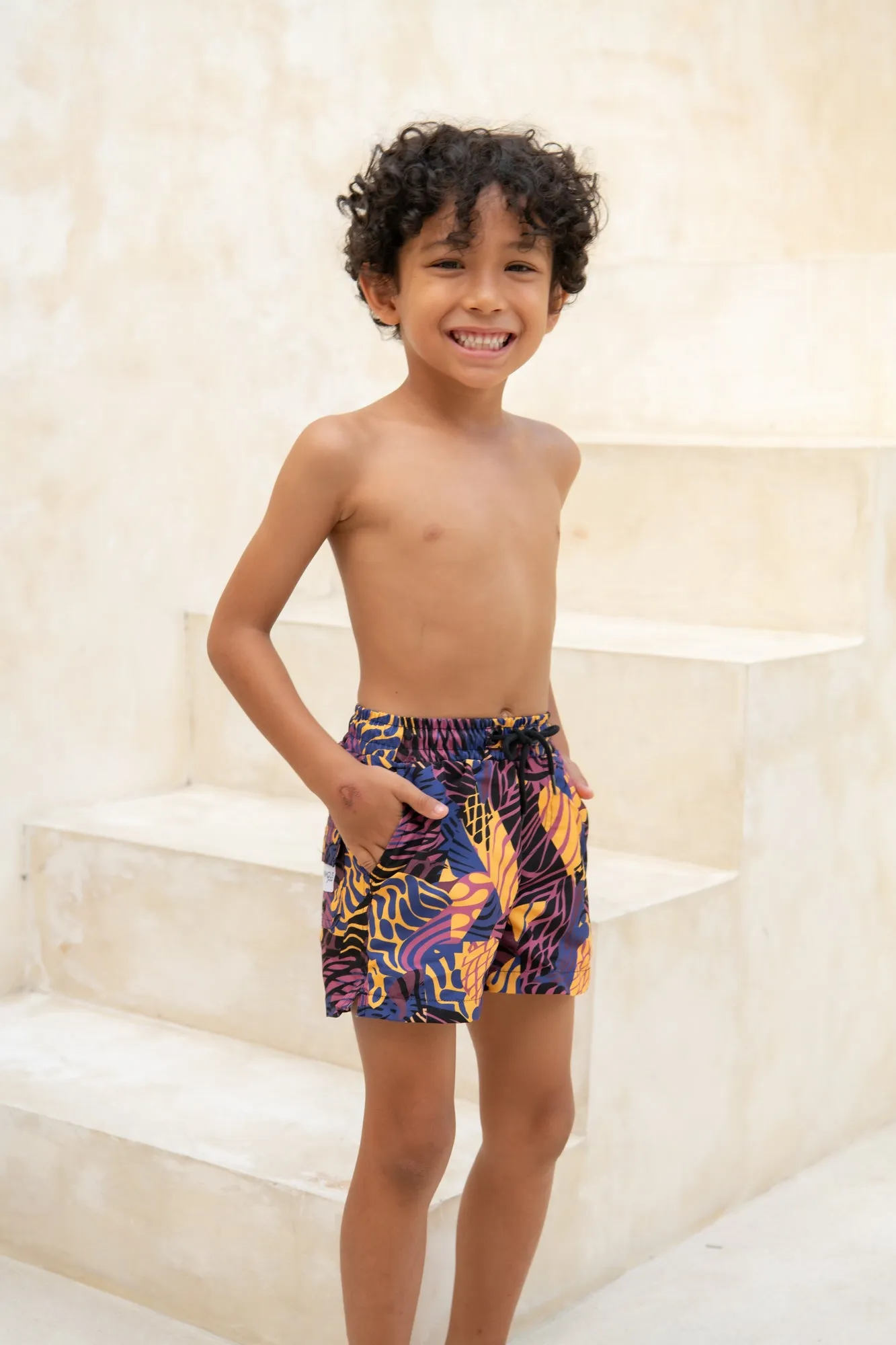 Mini Hank Board Shorts Final Sale - Weaving Wilderness