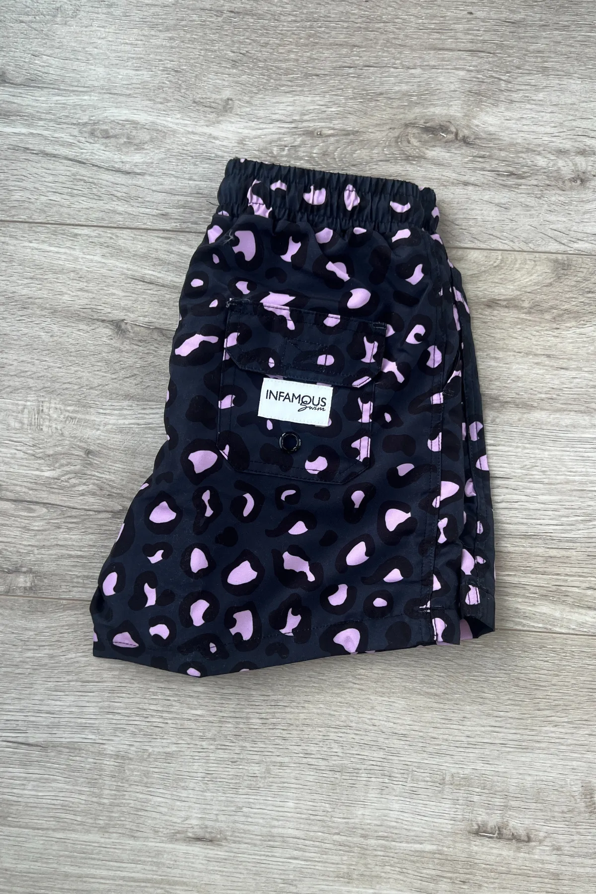 Mini Hank Board Shorts - Mellow Leopard