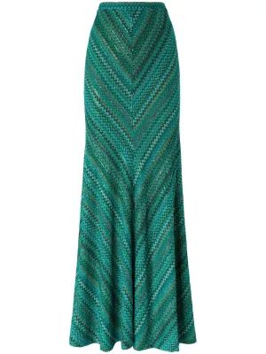 Missoni Zigzag Maxi Skirt