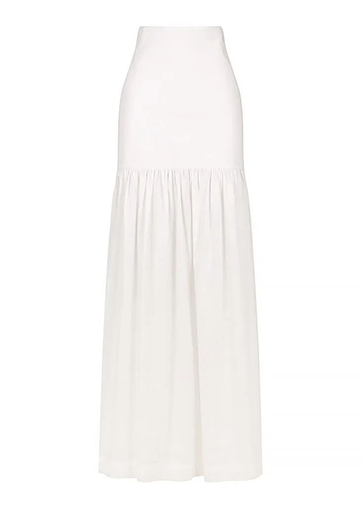 Mottled Crop | Hip Hugging Maxi
