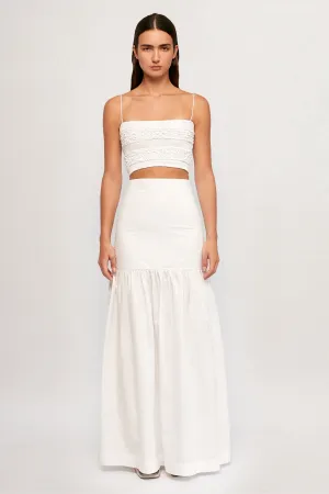 Mottled Crop | Hip Hugging Maxi