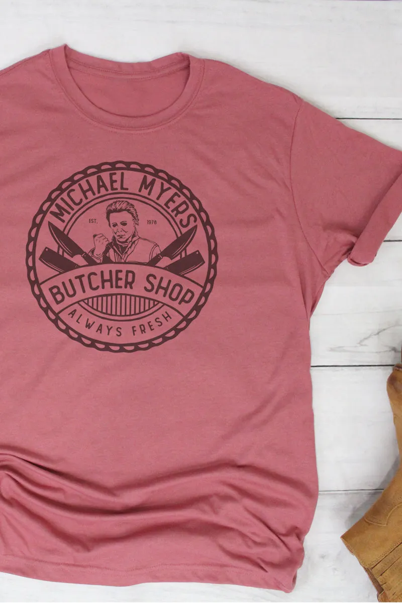 Myers Butcher Shop Poly/Cotton Tee