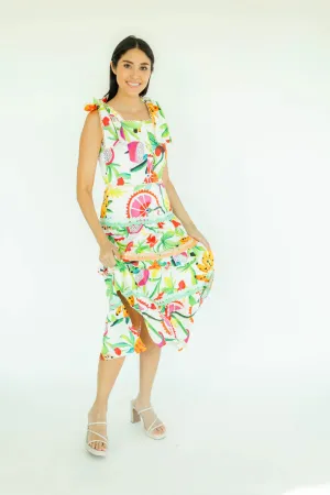 Naomi Maxi Dress - Tropical Breeze
