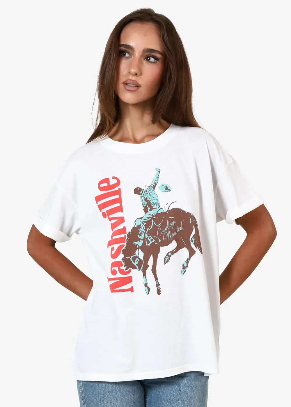 Nashville Cowboy Boyfriend Tee