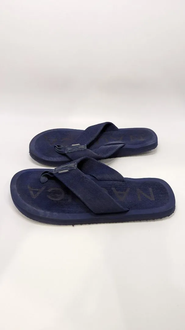 NAUTICA Navy Men's Casual Flip-Flop Sandals