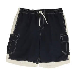Navy Solid Board Shorts