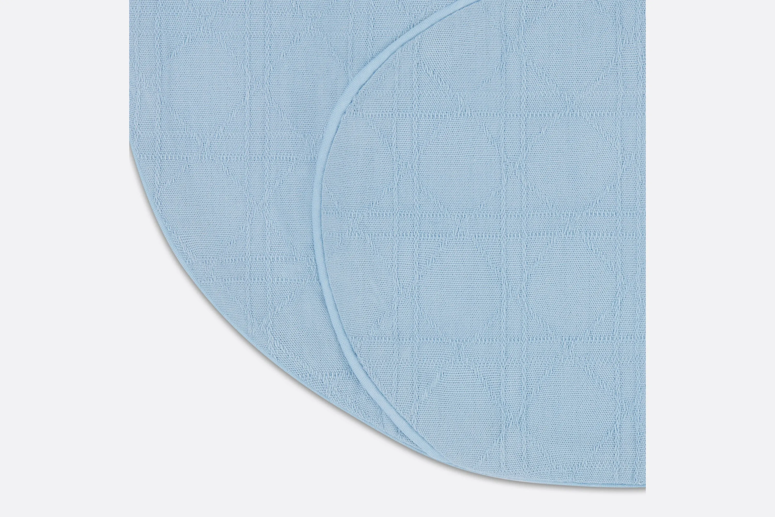 Newborn Gift Set • Sky Blue Cannage Jersey and Cotton Voile