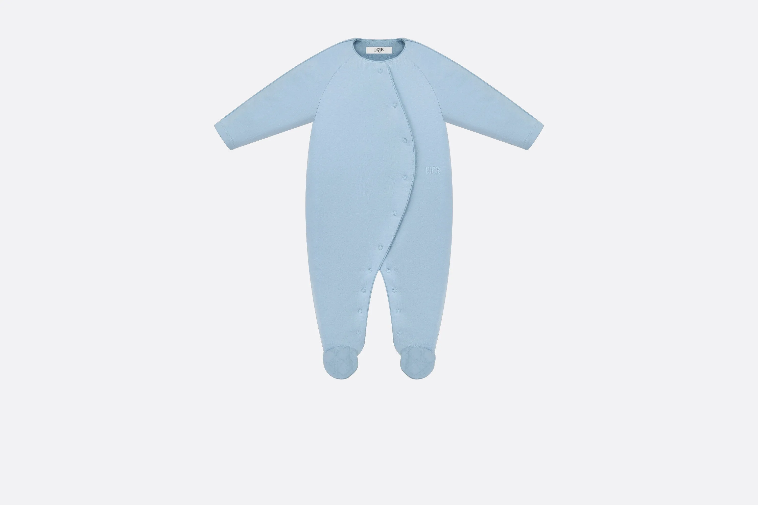 Newborn Gift Set • Sky Blue Cannage Jersey and Cotton Voile