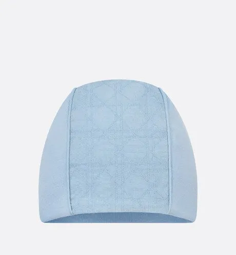 Newborn Gift Set • Sky Blue Cannage Jersey and Cotton Voile