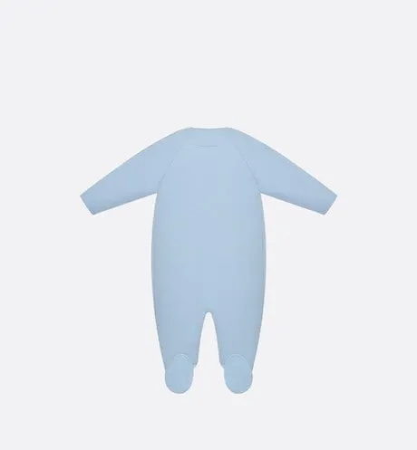 Newborn Gift Set • Sky Blue Cannage Jersey and Cotton Voile