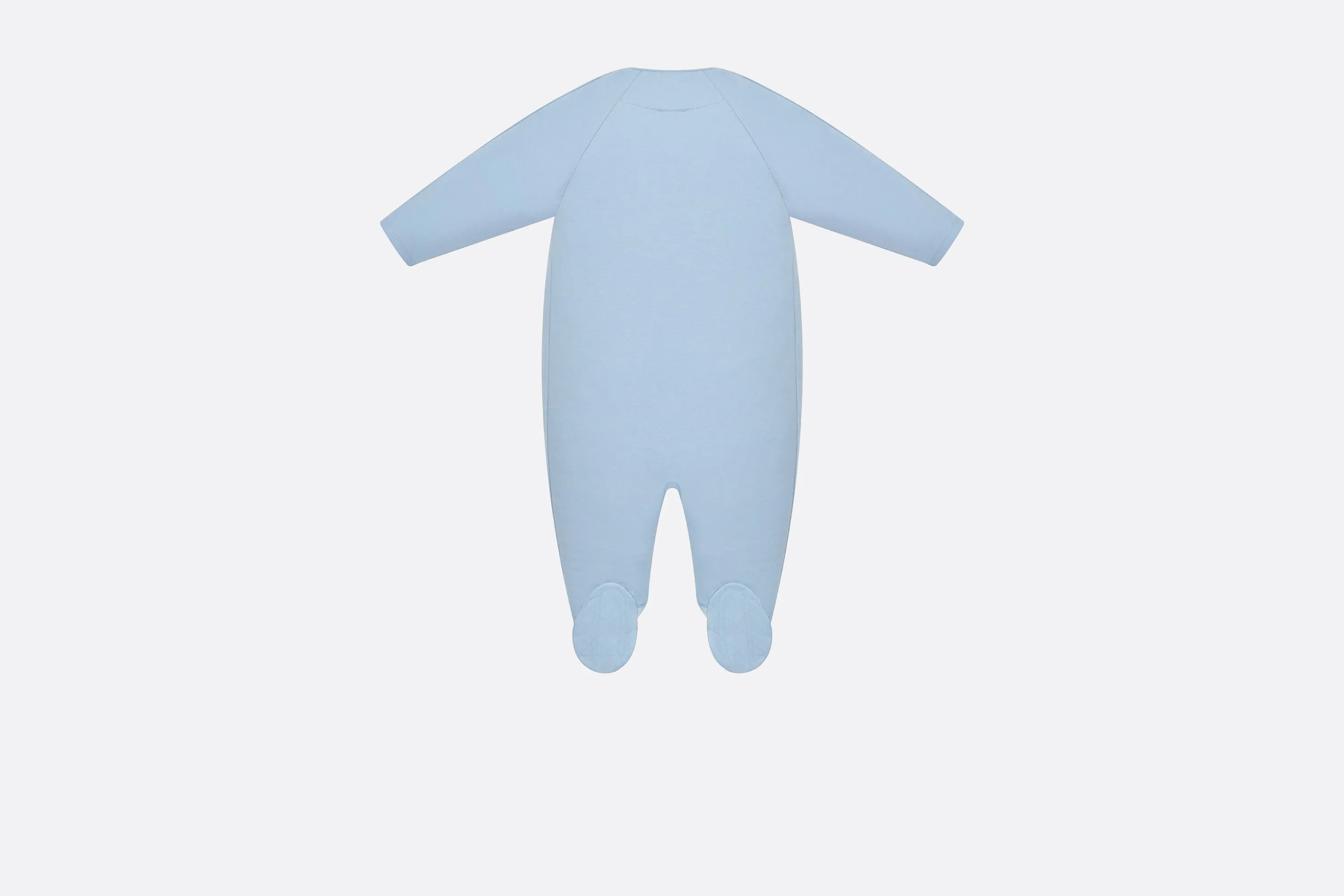 Newborn Gift Set • Sky Blue Cannage Jersey and Cotton Voile