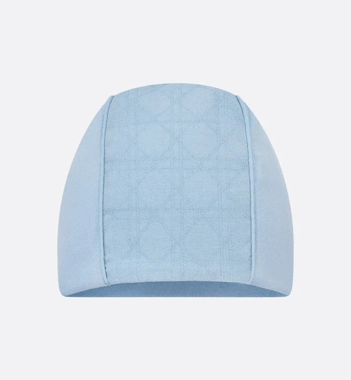 Newborn Gift Set • Sky Blue Cannage Jersey and Cotton Voile