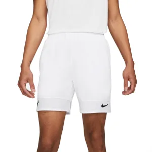 Nike Men's Dri-FIT Rafa Advantage Short 7-Inch (White/Black)