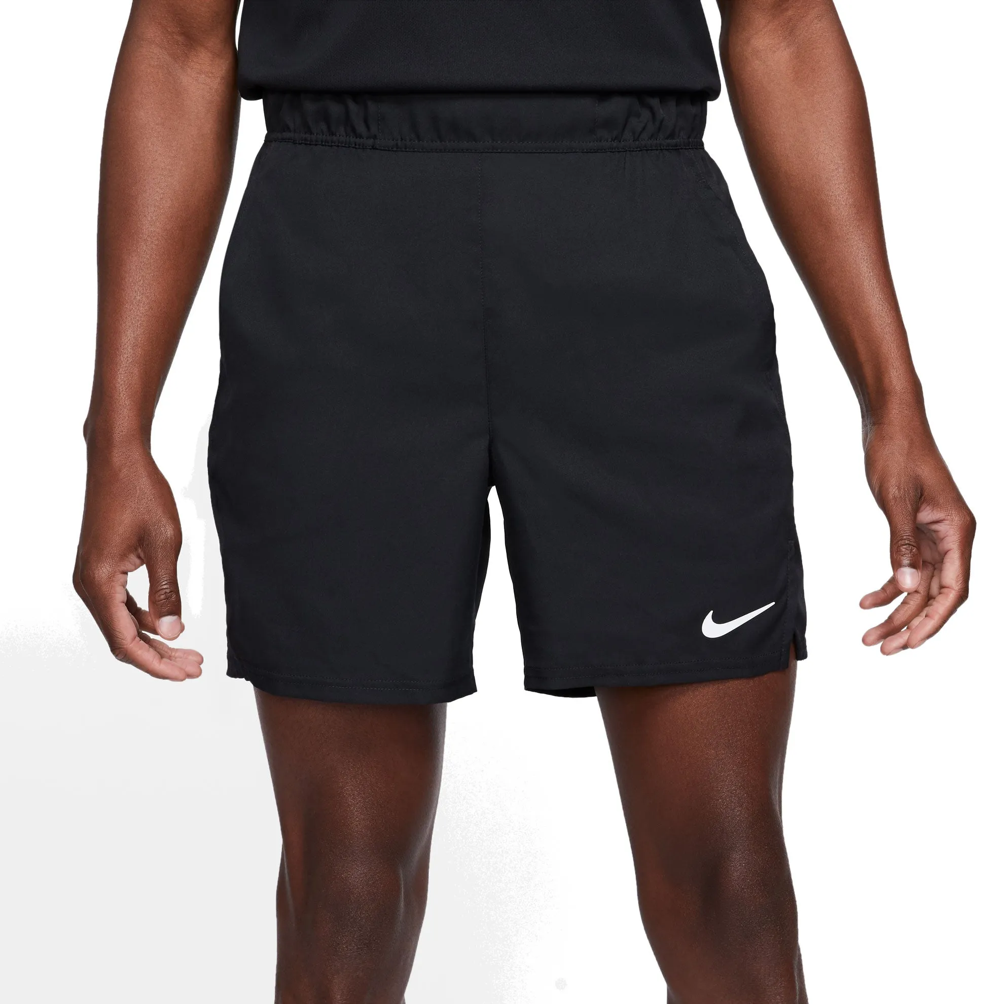 Nike Men's Dri-FIT Victory Short 7-Inch (Black/White)
