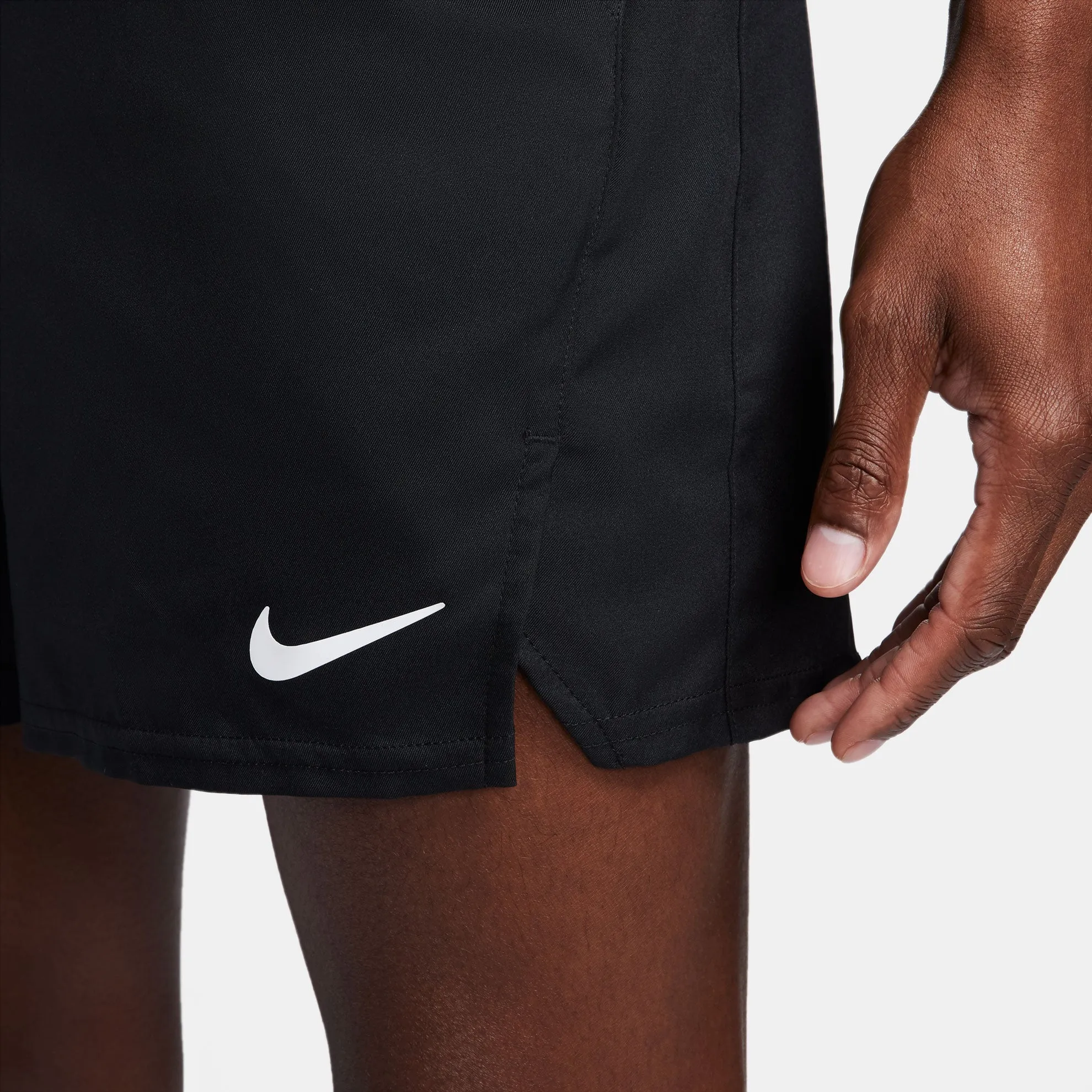 Nike Men's Dri-FIT Victory Short 7-Inch (Black/White)