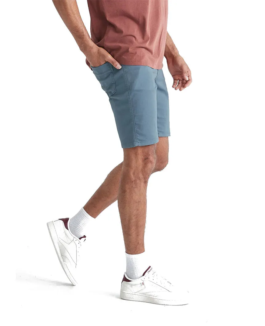 No Sweat Short Stone Blue