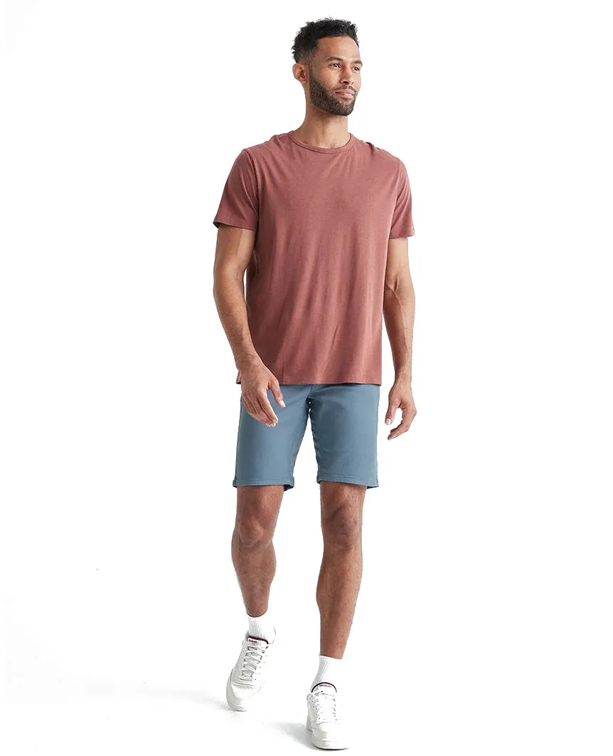 No Sweat Short Stone Blue
