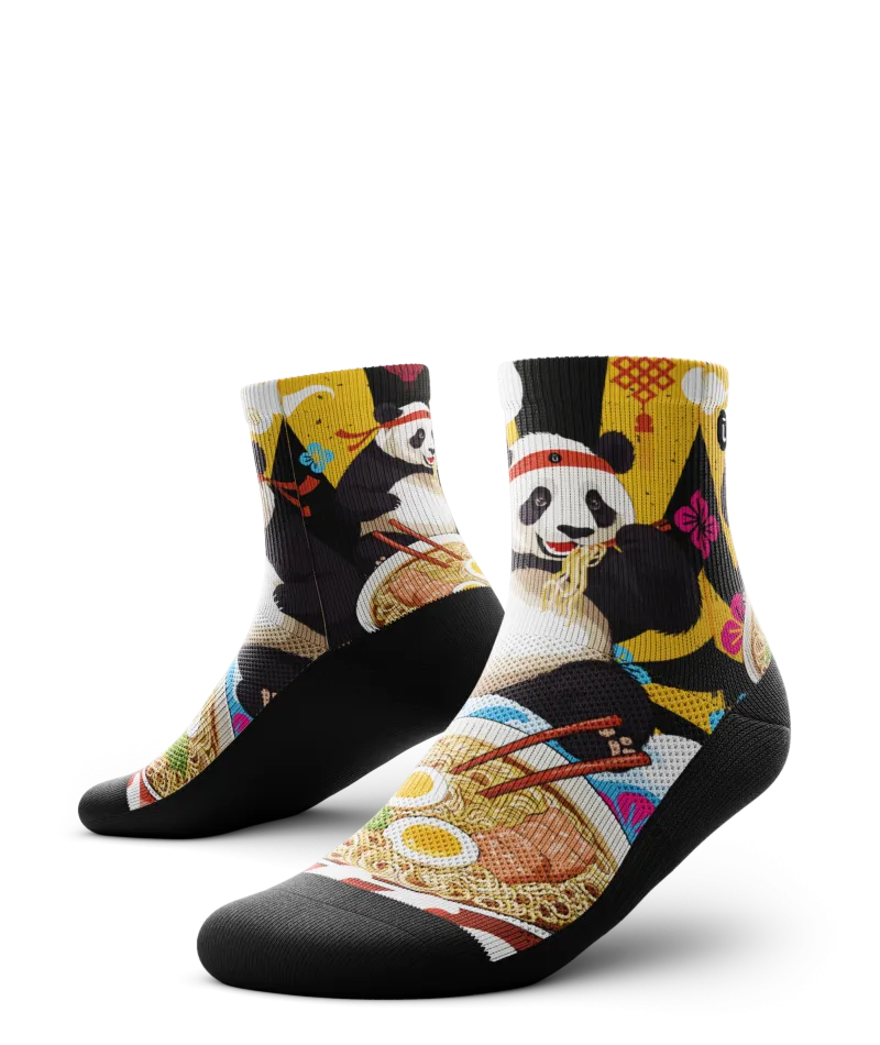 Noodle Ninja Quarter Socks