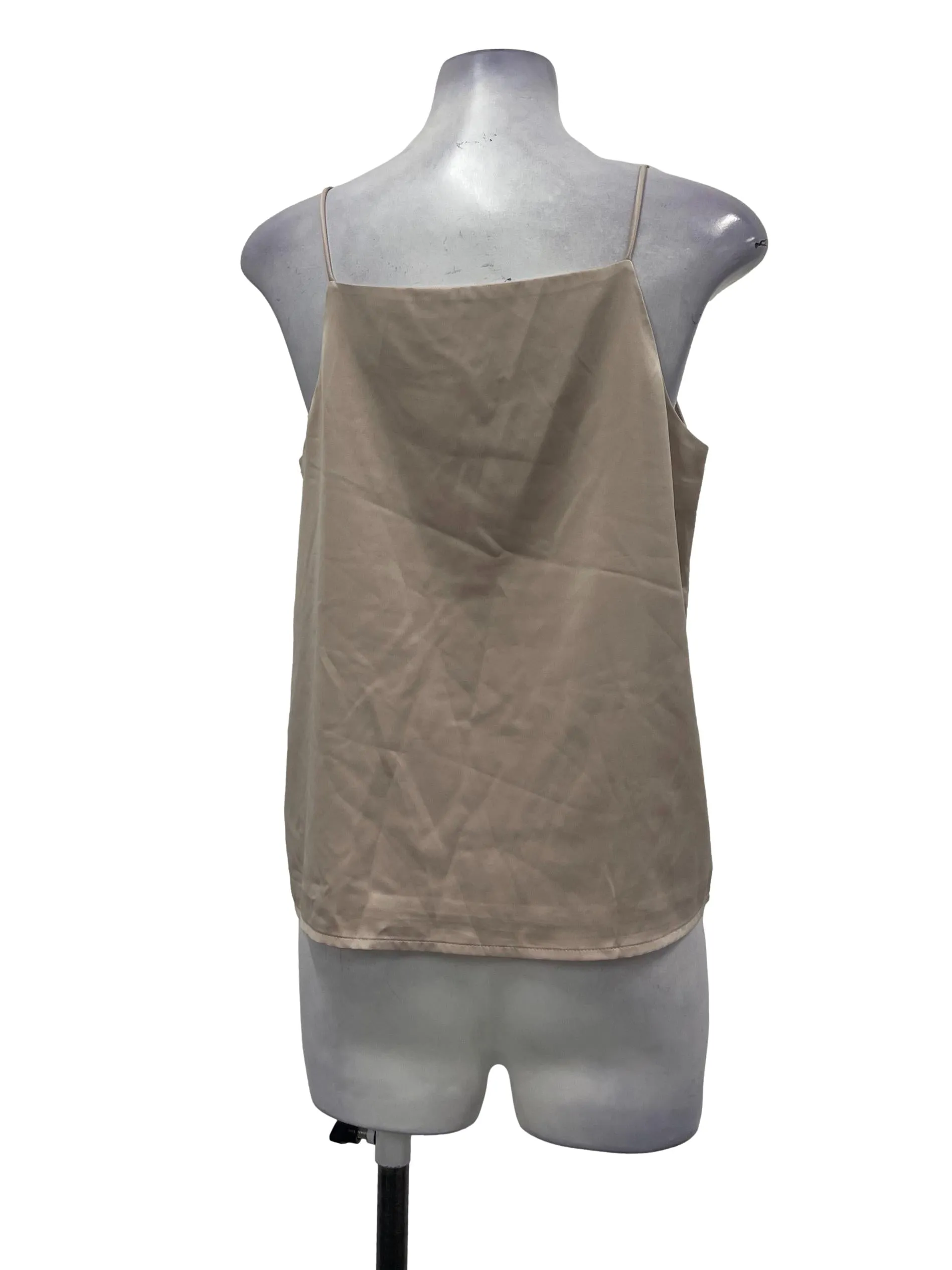 Nude U Neck Sleeveless Top TCL