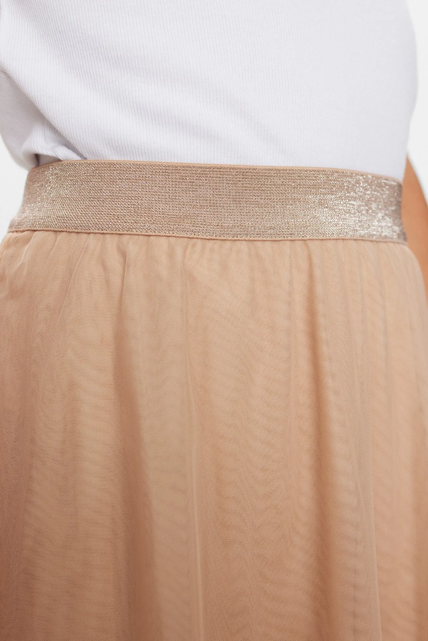 NUEA MAXI SKIRT  - Sesame
