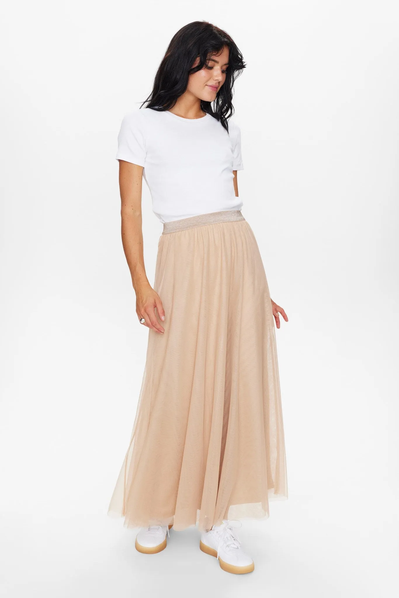 NUEA MAXI SKIRT  - Sesame