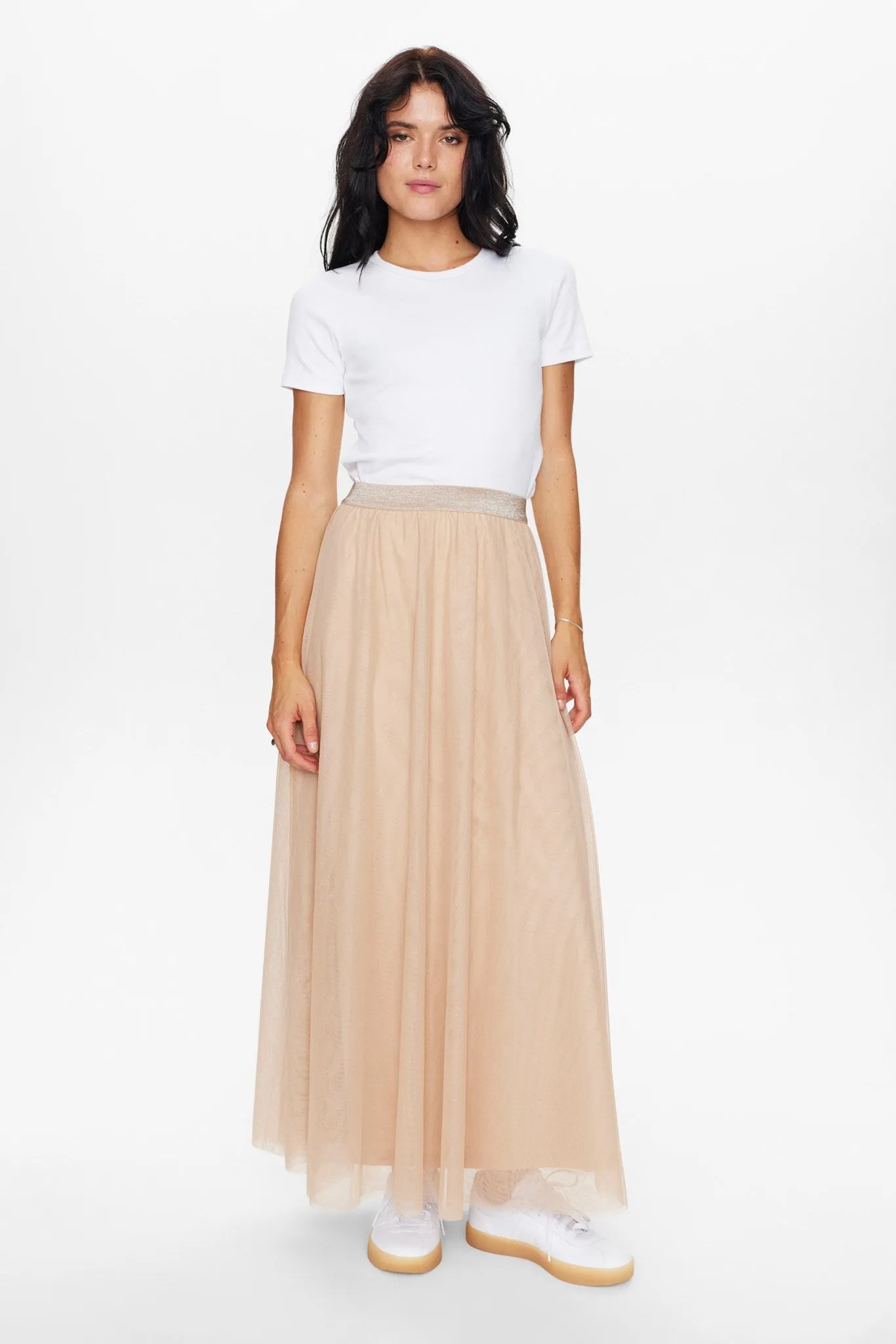 NUEA MAXI SKIRT  - Sesame