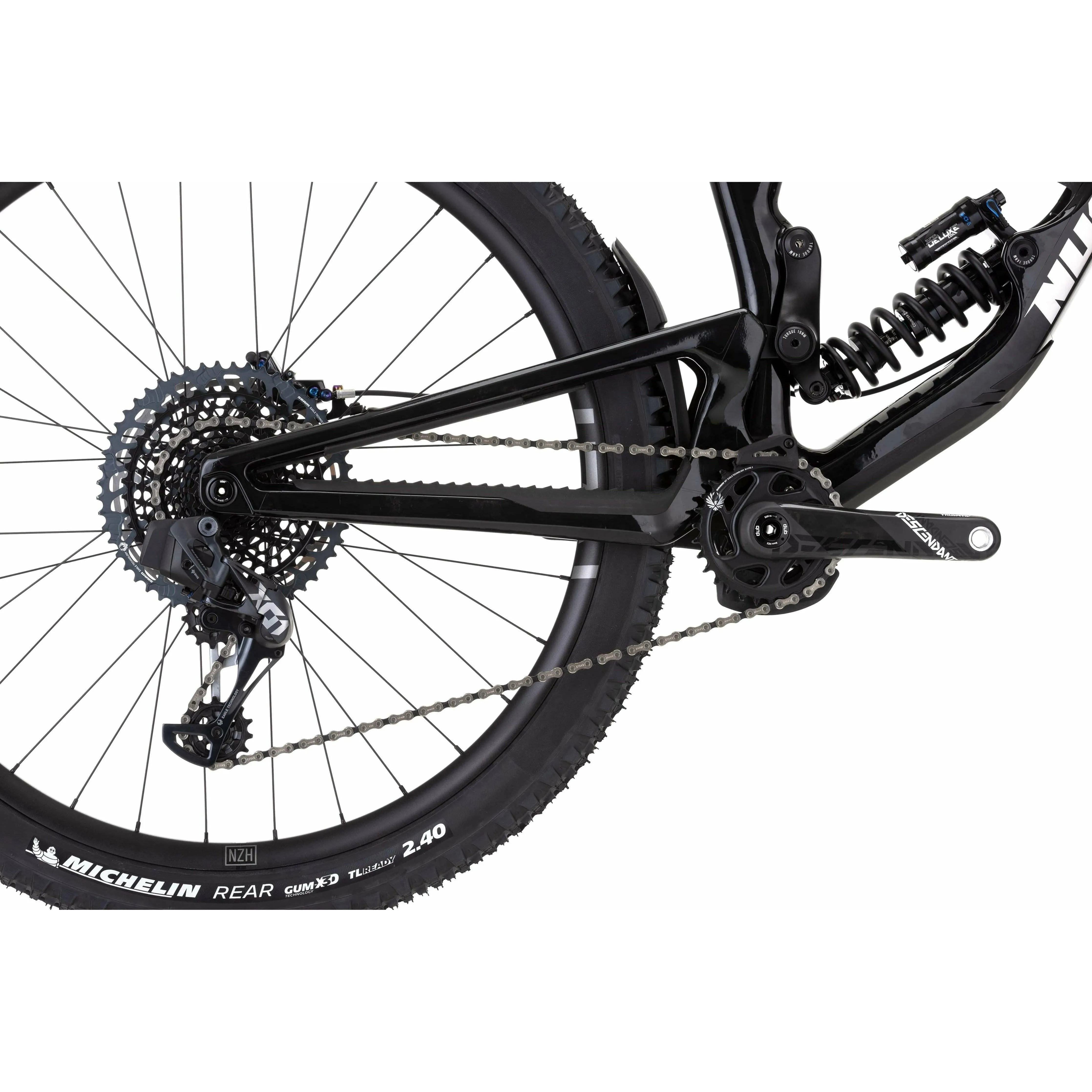 Nukeproof Giga 290 RS Carbon Mountain Bike 2022 - Black