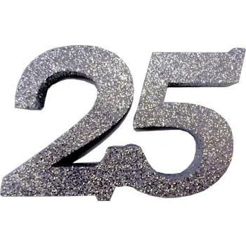Number 25 (EPS Foam Cutout)