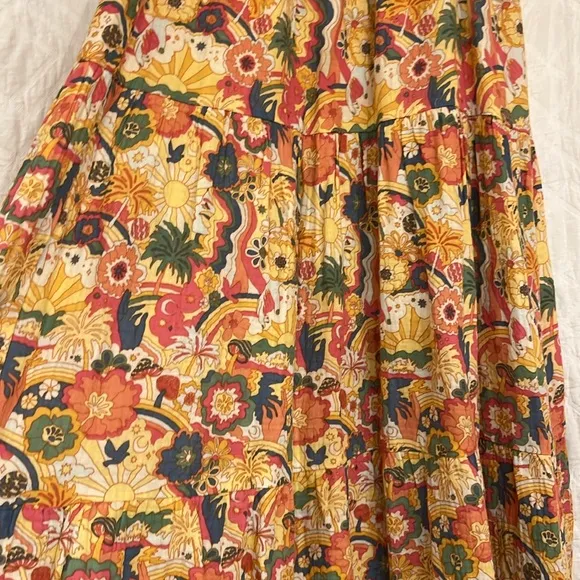 NWOT Marine Layer Printed Maxi Skirt