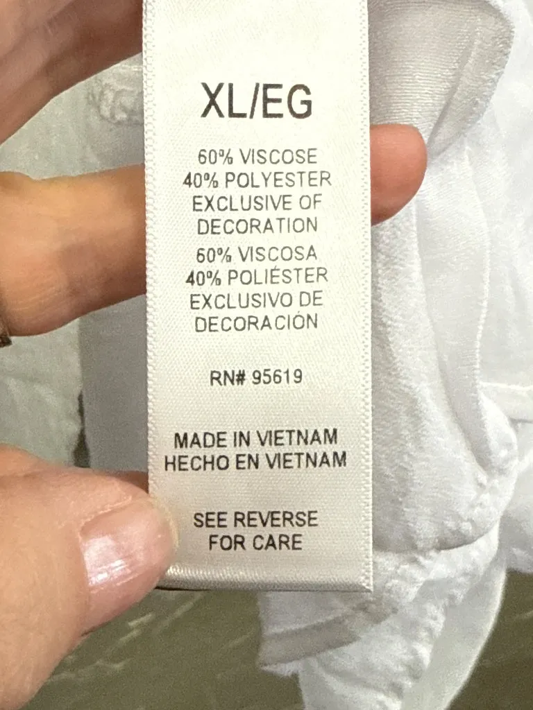 NWT FEVER DBL LAYER SLEEVELESS BLOUSE