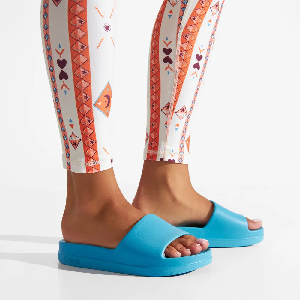 O SLIPPERS Women Slippers in Aqua