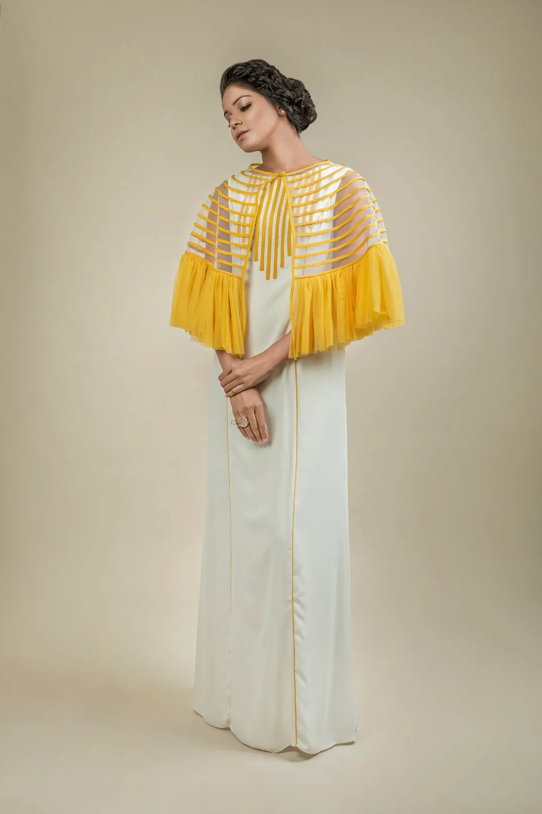 Off-White Long Dress