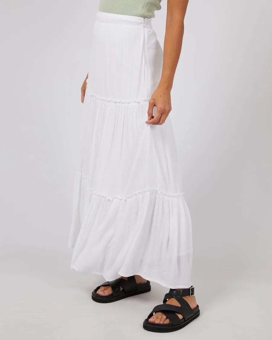 OLSEN SKIRT - WHITE
