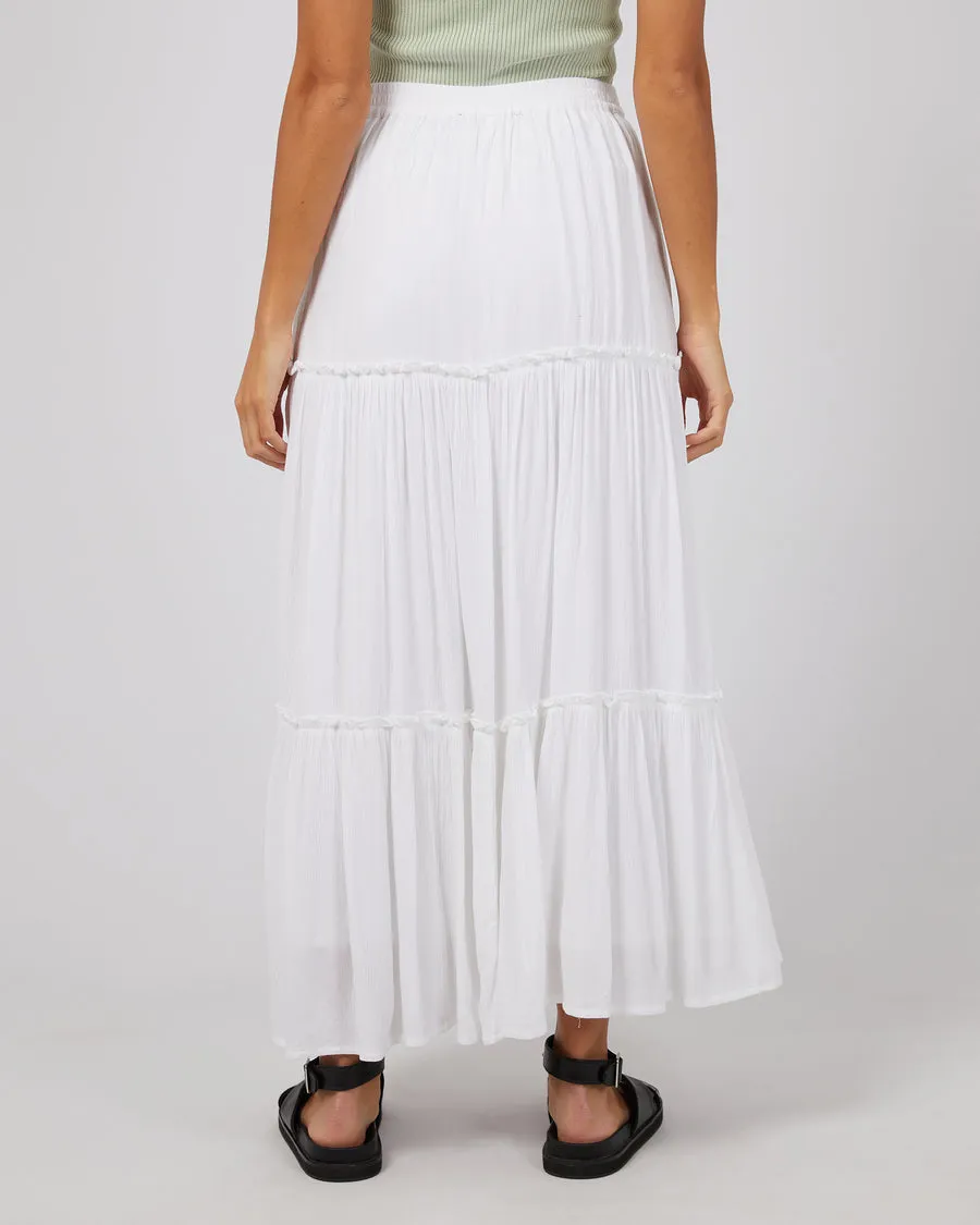 OLSEN SKIRT - WHITE