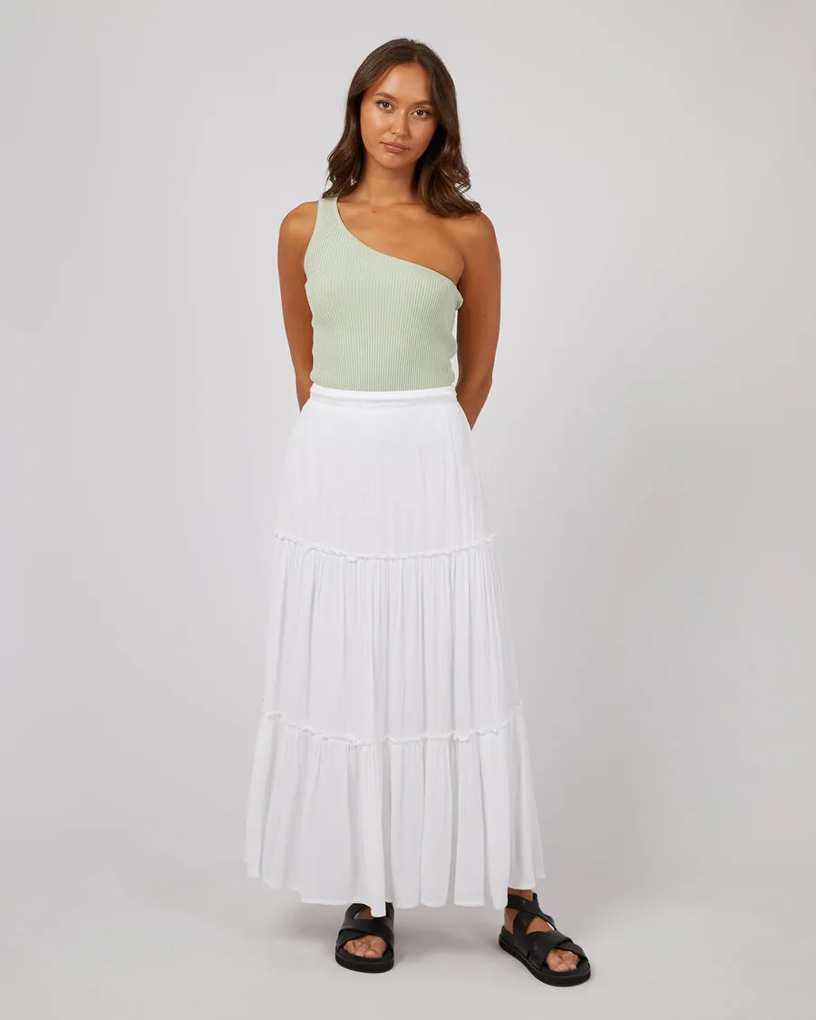 OLSEN SKIRT - WHITE