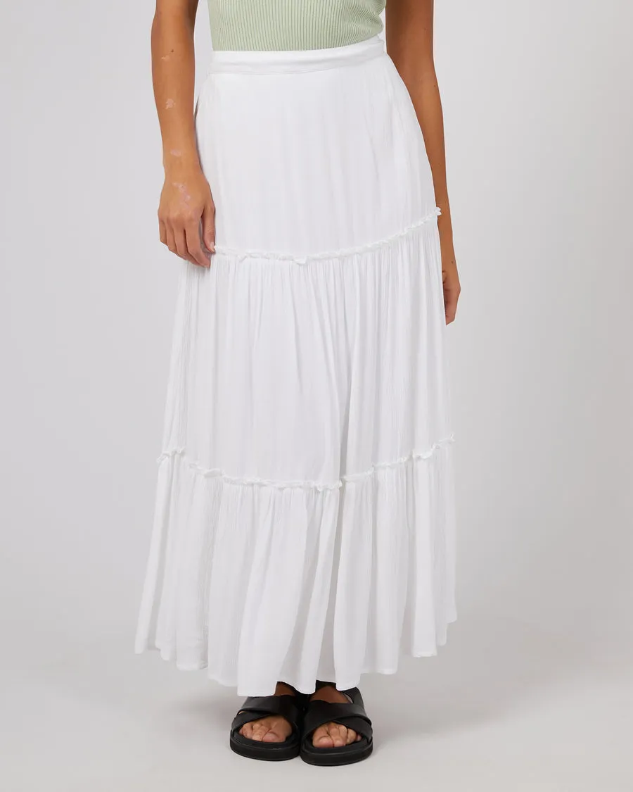 OLSEN SKIRT - WHITE